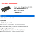 thumbnail image 2 of Heater Core - Compatible with 2000 - 2006 Mercedes-Benz S430 2001 2002 2003 2004 2005, 2 of 2