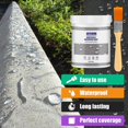 thumbnail image 3 of Jaysuing waterproof glue sealant bathroom kitchen exterior wall anti-leakage water blocking repair free smashing brick leak-proof paint 300g+brush, 3 of 5