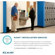 Elkay LZWSM8K Ezh2o Refrigerated Bottle Filling Station - Stainless Steel