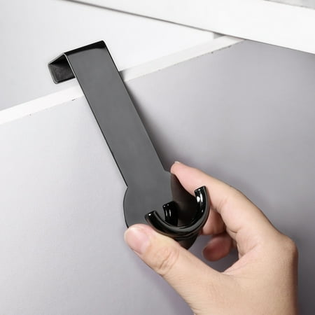 

Back Door Hooks Clothes Hanger Home Stainless Steel Hat Hotel Kitchen Punch Free