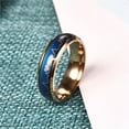 thumbnail image 6 of Biplut Fashion Men Women Mood Changing Color Heart Beat Ring Party Jewelry Couple Band, 6 of 9