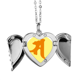 thumbnail image 1 of El budismo religión sánscrito SA patron Alas de ángel collar colgante regalo de moda Unbranded  M, 1 of 3
