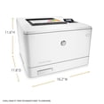 thumbnail image 3 of Impresora láser color inalámbrica HP LaserJet Pro M452nw reacondicionada con Ethernet integrada (CF3, 3 of 6