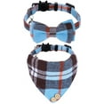 thumbnail image 1 of LAICAIW Breakaway Cat Collar with Bells-2 Pack Cat Collar with Bells, Cat Collars with Bandana, Accessories for Pet Collars, Adjustable for Cats and Small Dogs, 1 of 6