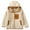 Coffee, variant on RXMEKW Fleece Hooded Jacket for Boys And Girls with Zipper Pockets Long Sleeve Pullover for Kids Sherpa-Lined Coat Coffee 110