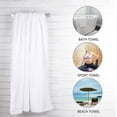 thumbnail image 4 of Melocotton 10 Toallas Extra Grandes Blancas Linea Hotelera (190x90cm) 100% Algodón Hilo Open,950 Gramos. Ideal para Hogar, Hoteles y Hospitales. Práctica y Fácil de Lavar. Body Towel, 4 of 4