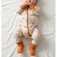 thumbnail image 3 of WIBACKER Bamboo Viscose Baby Convertible Footie Pajamas, Sleep and Play Footed Zipper Sleeper for Baby Boys - Duck, 3 of 7
