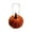 Bronze, variant on nTRIUQJ Hangs Pumpkin Small Pendant Ornament Flocking Cloth Golden Autumn Decoration for Thanksgiving Purple