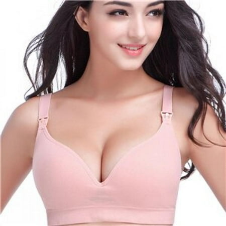 

Clearence promotion Fashion Women Cotton Soft Wire Breastfeeding Maternity Nursing Bras Feeding Bra