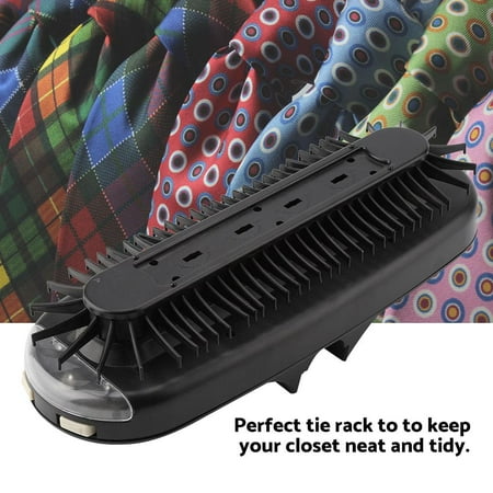 Lighting Hanger - Anauto Tie Rack, Electric Rotating Tie Holder, Tie Belt Hook Hanger Holder Organizer with LED Light