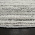 thumbnail image 3 of SAFAVIEH Whisper Zoie Solid Area Rug, Light Grey/Ivory, 6'7" x 6'7" Round, 3 of 9