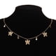 thumbnail image 1 of Collar de mariposa de moda con colgante en capas, delicado collar tipo gargantilla de mariposa Mariposas Doradas, 1 of 4