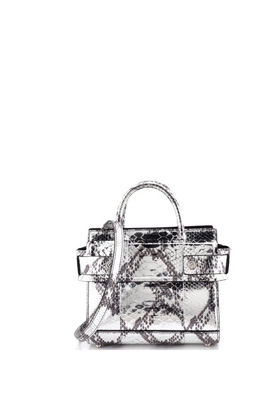 Pre-Owned Horizon Satchel Python Mini By Rebag