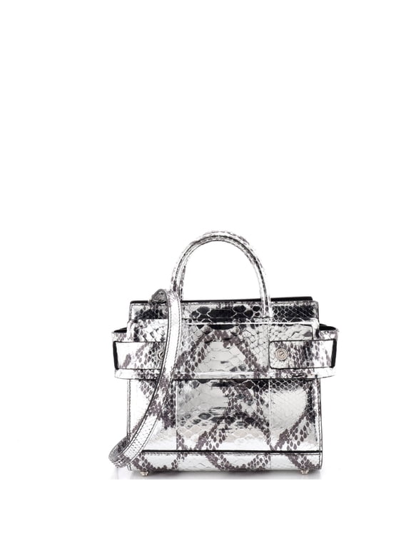 Pre-Owned Horizon Satchel Python Mini By Rebag