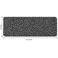 thumbnail image 7 of Black Leopard Print Kitchen Rug Mat,Kitchen Runner Rugs Non Skid Washable,Decorative Kitchen Floor Mats for Kitchen,Sink,Laundry,17"x47.2", 7 of 7