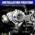 thumbnail image 2 of Unique Bargains 2inch Bellmouth Velocity Stack Adapter Turbo Air Intake Horn Air Inlet Decorative Cover, 2 of 5