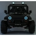 thumbnail image 6 of Funride 24 Volt Ride on Toys, 800W Electric Car for Kids with Remote Control, 4WD/2WD Switchable Power Car Wheels, 2-Seater Ride On Truck with Music, Bluetooth, Black, 6 of 9