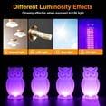 thumbnail image 4 of ouhos 3D PLA Glow Purple in The Dark Filament 1.75 mm 1 KG, 3D Printing Luminous Filament 1.75 mm Dimensional Accuracy +/- 0.02 mm, Fit Most 3D Printers, 4 of 7