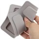 thumbnail image 5 of Nvzi Almohadilla protectora de silicona para máquina de desayuno de 2 piezas para electrodomésticos de cocina,cubierta superior para tostadora, 27,3 x 10,5 cm (gris), 5 of 5