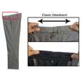 thumbnail image 4 of Gioberti Men's Hidden Expandable Waist Dress Pants, 4 of 5
