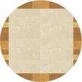 thumbnail image 1 of Ahgly Company Machine Washable Indoor Round Transitional Golden Blonde Gold Area Rugs, 8' Round, 1 of 7