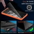 thumbnail image 5 of SINBEE [2+2 Pack Galaxy S23 FE 5G Privacy Screen Protector with Camera Lens Protector, 9H Tempered Glass, Ultrasonic Fingerprint Support, Bubble-Free, Anti Spy for Samsung Galaxy S23 FE 5G, 5 of 7