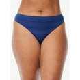 thumbnail image 3 of Joyspun Women's Seamless Sheer Stripe Thong Panties, 3-Pack, Sizes to 3XL, 3 of 3
