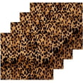 thumbnail image 2 of Coolnut 2 Pack Leopard Print Pure Cotton Washcloths 12 x 12 Inch Reusable Absorbent Soft Cotton Face Towels Fingertip Towels Set for Gym Towels,Hotel and Spa Wash cloth, 2 of 7