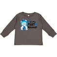 thumbnail image 3 of Inktastic It's My 1st Hanukkah Cute Bear with Dreidel Boys or Girls Long Sleeve Toddler T-Shirt, 3 of 5