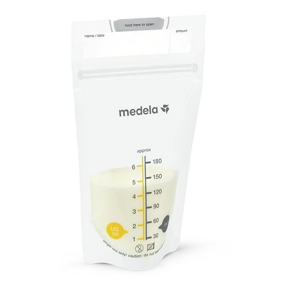 Bolsas de Almacenamiento Medela Para Leche Materna de 25 pzs