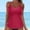 Wine, variant on Rhuody Womens Lace Up Swimwear Tops Underwire Full Coverage Bikini Top Push Up Swim Crop Top Tie Back Bathing Suit Tops Trend Beach Wear Black 2Xl