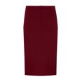 thumbnail image 5 of hotojiny Women's Pencil Skirt Casual Fashion High Waist Bodycon Midi Skirt Slim Solid Business Skirt Work Office Wear, 5 of 6