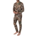 Realtree Men's Heavyweight Fleece Thermal Underwear Top