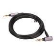 thumbnail image 1 of Headphone AUX Cable, Headphone Sound Cable 3.5mm To 3.5mm Rust Proof Gold Plated Plug Resistant To Plugging and Unplugging  for MDR 1A for Cell Phones, 1 of 7