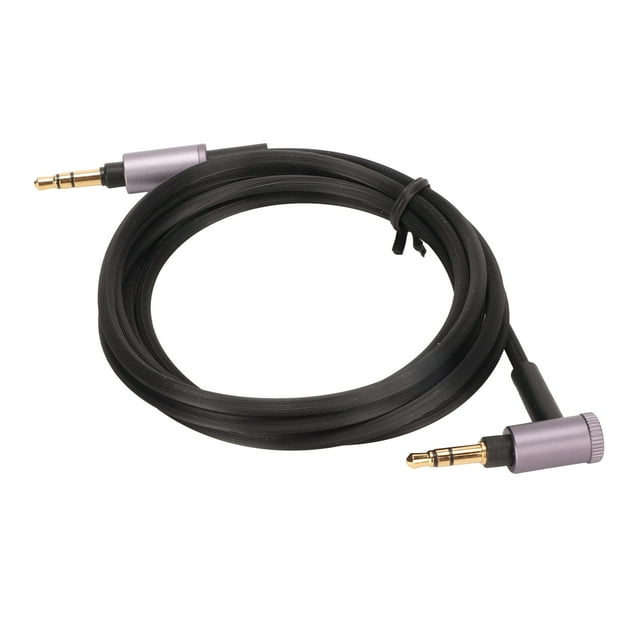 Headphone AUX Cable, Headphone Sound Cable 3.5mm To 3.5mm Rust Proof Gold Plated Plug Resistant To Plugging and Unplugging for MDR 1A for Cell Phones