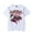 White, variant on Mori Calliope Merch T-shirt 2025 New Printed Short Sleeved Fashionable Neutral Round Neck Fan Top Shirt