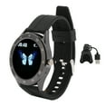 thumbnail image 1 of Pulsera inteligente Y10 con pantalla redonda resistente al agua y comunicación por Bluetooth Pulsera deportiva negra, 1 of 5