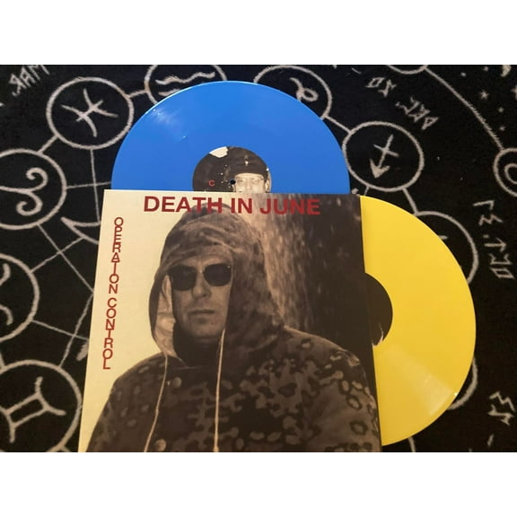 Death in June Operation Control (Vinyl Record) 12" Album Coloured Vinyl