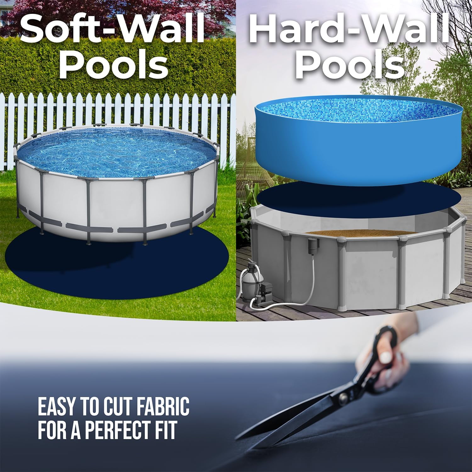 Shop Square 15-Foot Pool Liner Pad for Above Ground Pools