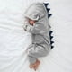 thumbnail image 1 of Mameluco con capucha de dinosaurio para bebé recién nacido, mono, pijama, ropa de dormir, 1 of 4