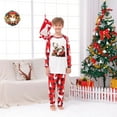 thumbnail image 2 of Your-Sty Family Christmas Pajamas Matching Sets Women Men Pjs Long Sleeve Holiday Santa Claus and Elk Print Sleepwear Gifts, 2 of 8