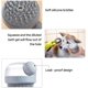 thumbnail image 3 of Cepillo de baño para perros y gatos Graydog - Cepillo de burbujas de silicona suave para perros y gatos - Cepillo de champú para mascotas - Cepillo de masaje relajante para perros, 3 of 5