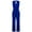 Blue, variant on Baggy Jumpsuits for Women Fashion Womens Bandage Solid Cold Shoulder Suspender Cami Pants Zipper Jumpsuit Ladies Ribcage Straight Ankle Pants
