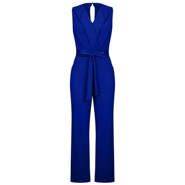 Mono de mujer, monos, monos de moda, vendaje, sólido, hombros descubiertos, tirantes, camisola, pantalones, mono con cremallera Odeerbi ODB-2