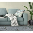 thumbnail image 6 of Elegant Elephant Paisley Throw Pillow with Removable Cover in Blue 18x18, 6 of 6