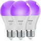thumbnail image 1 of Bombilla LED negra GOHDLAMP A19 12 W 395-400 nm UVA, paquete de 3, 1 of 6