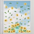 thumbnail image 3 of Sm:)e 4 Sheets 80PCS Sunflower Vase Today is a Good Day Summer Window Sticker, Glass Home Classroom Office Shop Display Decoration Reusable Party Supplies, 3 of 6