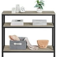 thumbnail image 2 of Topeakmart Vintage Sofa Side Table Console Table for Entryway Living Room, Gray, 2 of 7