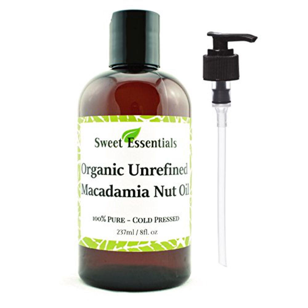 Organic Unrefined Macadamia Nut Oil 8oz Imported From Italy 100