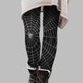 thumbnail image 2 of DDAPJ pyju 2024 Clearance Women Halloween Print Leggings,High Waist Ankle Elastic Tights Pumpkin Ghost Skull Graphic Workout Leggings Yoga Tights, 2 of 6